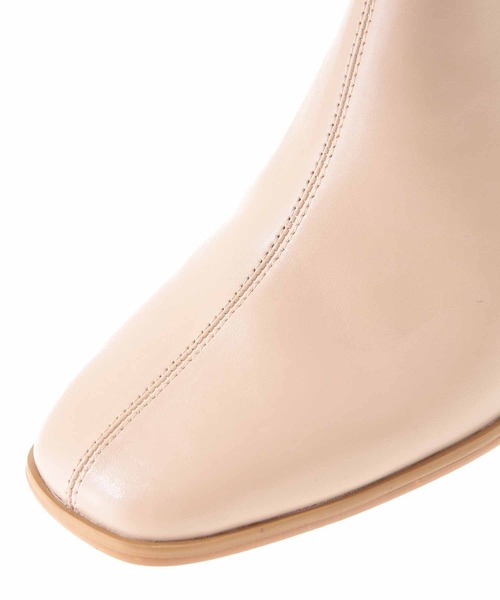 31 Sons de mode(トランテアン ソン ドゥ モード)の「ビットショートブーツ(ブーツ・レディース・ブラック/クリーム/ダークブラウン・22.5/23.5/24.5)」の13枚目の写真