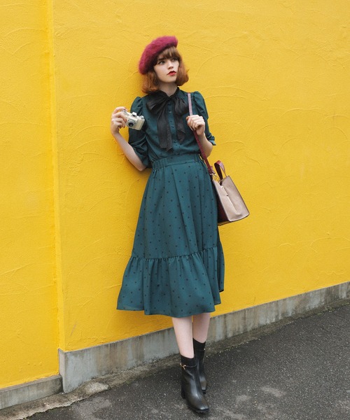 31 Sons de mode(トランテアン ソン ドゥ モード)の「ビットショートブーツ(ブーツ・レディース・ブラック/クリーム/ダークブラウン・22.5/23.5/24.5)」の21枚目の写真