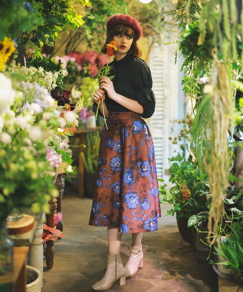 31 Sons de mode(トランテアン ソン ドゥ モード)の「ビットショートブーツ(ブーツ・レディース・ブラック/クリーム/ダークブラウン・22.5/23.5/24.5)」の22枚目の写真