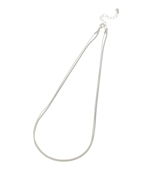 Edit Sheen（エディットシーン）の「シンプル2連スネークネックレス（ネックレス・レディース・シルバー/ゴールド・FREE）」の6枚目の写真