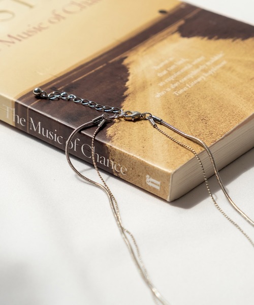 Edit Sheen（エディットシーン）の「シンプル2連スネークネックレス（ネックレス・レディース・シルバー/ゴールド・FREE）」の11枚目の写真