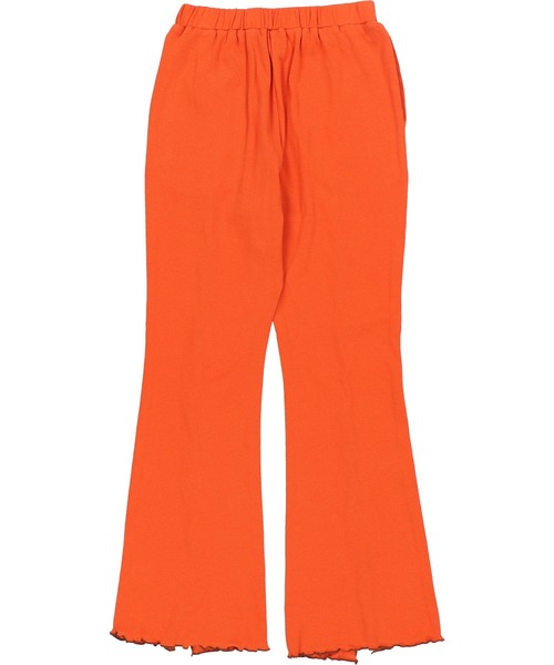 Lull（ルル）の「【Lull / ルル】配色メロウセミフレアリブパンツ（その他パンツ・レディース・ブラック/ベージュ/その他/グリーン/オレンジ・M）」の11枚目の写真