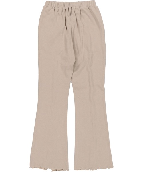 Lull（ルル）の「【Lull / ルル】配色メロウセミフレアリブパンツ（その他パンツ・レディース・ブラック/ベージュ/その他/グリーン/オレンジ・M）」の15枚目の写真