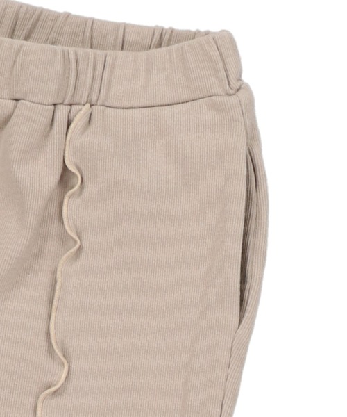 Lull（ルル）の「【Lull / ルル】配色メロウセミフレアリブパンツ（その他パンツ・レディース・ブラック/ベージュ/その他/グリーン/オレンジ・M）」の18枚目の写真