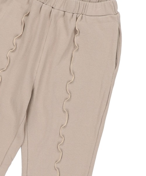 Lull（ルル）の「【Lull / ルル】配色メロウセミフレアリブパンツ（その他パンツ・レディース・ブラック/ベージュ/その他/グリーン/オレンジ・M）」の20枚目の写真