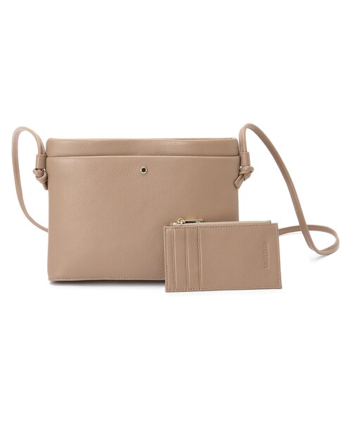 UNTITLED（アンタイトル）の「◆レザーマルチショルダーバッグ（ショルダーバッグ・レディース・ブラック/サンドベージュ/ワインレッド・00）」の2枚目の写真