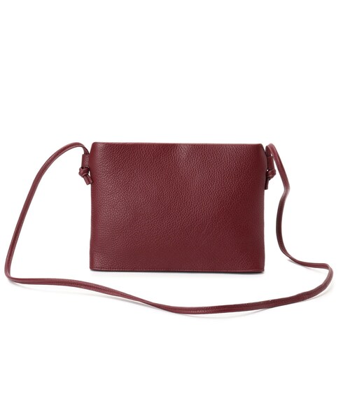 UNTITLED（アンタイトル）の「◆レザーマルチショルダーバッグ（ショルダーバッグ・レディース・ブラック/サンドベージュ/ワインレッド・00）」の7枚目の写真