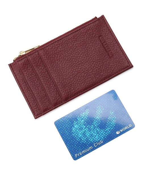 UNTITLED（アンタイトル）の「◆レザーマルチショルダーバッグ（ショルダーバッグ・レディース・ブラック/サンドベージュ/ワインレッド・00）」の12枚目の写真