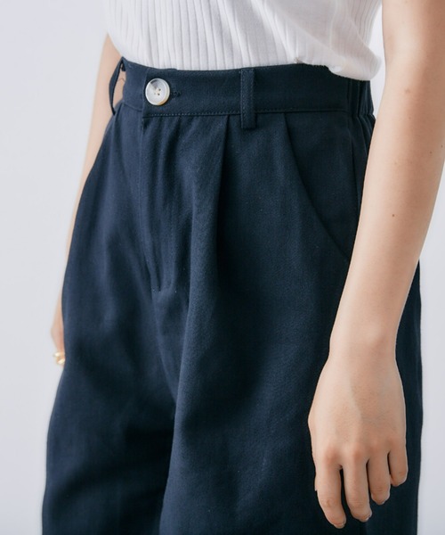 toucher du brise（トゥシェドブリーズ）の「【大人なカジュアル】ショートパンツ（その他パンツ・レディース・ブラック/キャメル・M）」の13枚目の写真