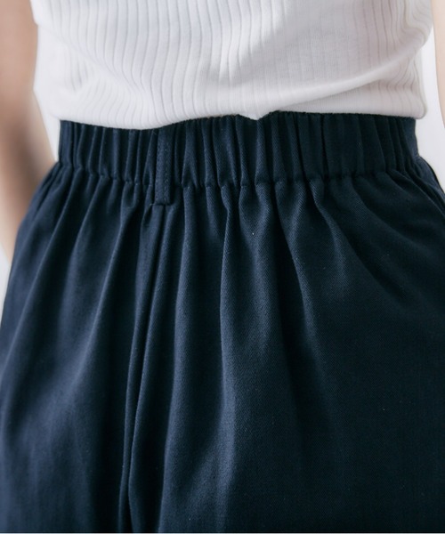 toucher du brise（トゥシェドブリーズ）の「【大人なカジュアル】ショートパンツ（その他パンツ・レディース・ブラック/キャメル・M）」の14枚目の写真