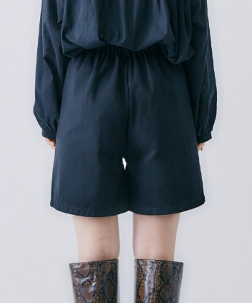 toucher du brise（トゥシェドブリーズ）の「【大人なカジュアル】ショートパンツ（その他パンツ・レディース・ブラック/キャメル・M）」の9枚目の写真