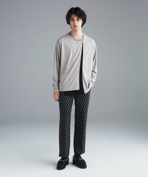 tk.TAKEO KIKUCHI（ティーケータケオキクチ）の「◆コモンガラストレートパンツ（その他パンツ・メンズ・ブラック系3/ベージュ系その他7/ネイビー系3・88/66）」の12枚目の写真