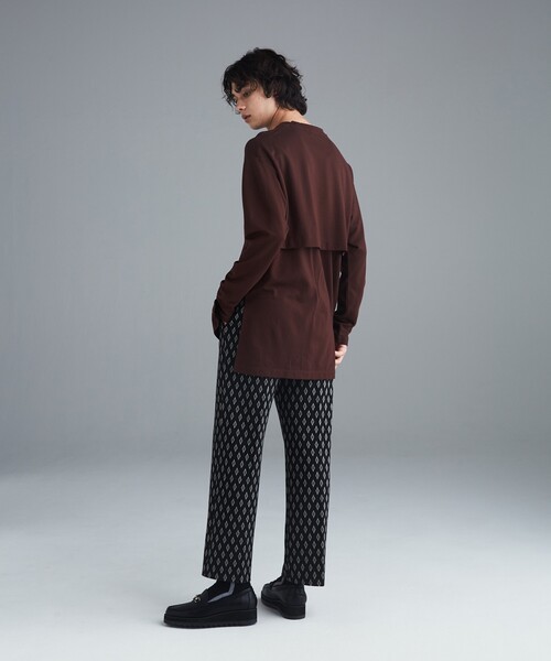 tk.TAKEO KIKUCHI（ティーケータケオキクチ）の「◆コモンガラストレートパンツ（その他パンツ・メンズ・ブラック系3/ベージュ系その他7/ネイビー系3・88/66）」の4枚目の写真