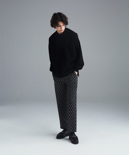 tk.TAKEO KIKUCHI（ティーケータケオキクチ）の「◆コモンガラストレートパンツ（その他パンツ・メンズ・ブラック系3/ベージュ系その他7/ネイビー系3・88/66）」の5枚目の写真