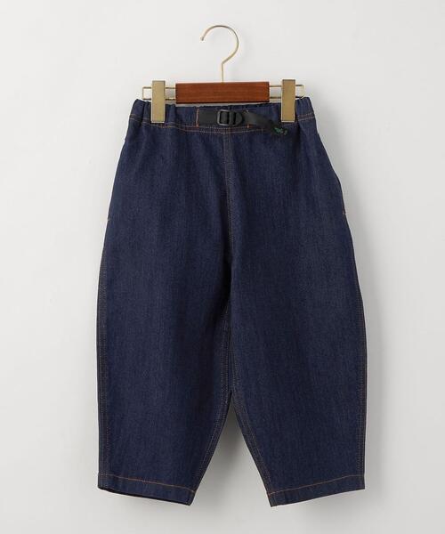 Gramicci（グラミチ）の「【別注】TJ EX GRAMICCI（グラミチ）バルーンパンツ 100-130（デニムパンツ・キッズ・ネイビー/コバルトブルー・100cm/130cm/110cm/120cm）」の2枚目の写真