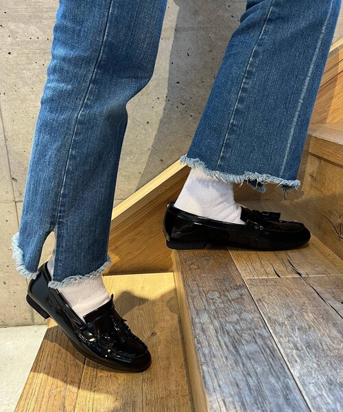 FREAK'S STORE（フリークスストア）の「ROVERETO/ロベレート タッセルローファー（ローファー・レディース・ブラック・38/36/37）」の5枚目の写真