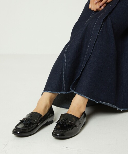 FREAK'S STORE（フリークスストア）の「ROVERETO/ロベレート タッセルローファー（ローファー・レディース・ブラック・38/36/37）」の8枚目の写真