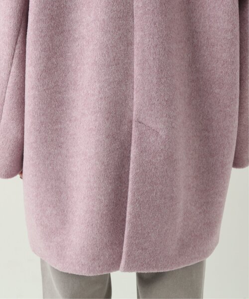 RAY CASSIN（レイカズン）の「起毛メルトンダブルミディコート（その他アウター・レディース・ベージュ/ブラウン/ピンク・FREE）」の14枚目の写真
