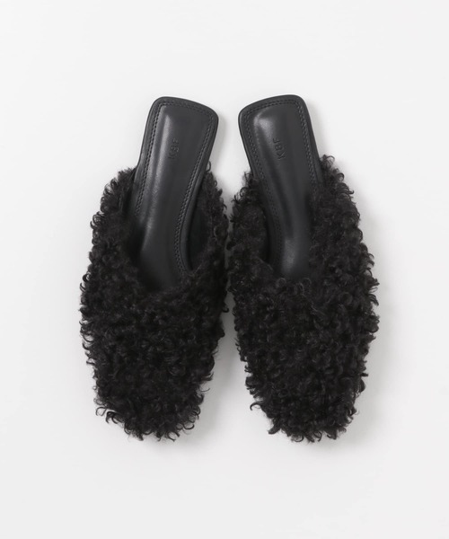 KBF（ケイビーエフ）の「フェイクファーサンダル（サンダル・レディース・ブラック/ピンク/ベージュ・38/36/37）」の11枚目の写真