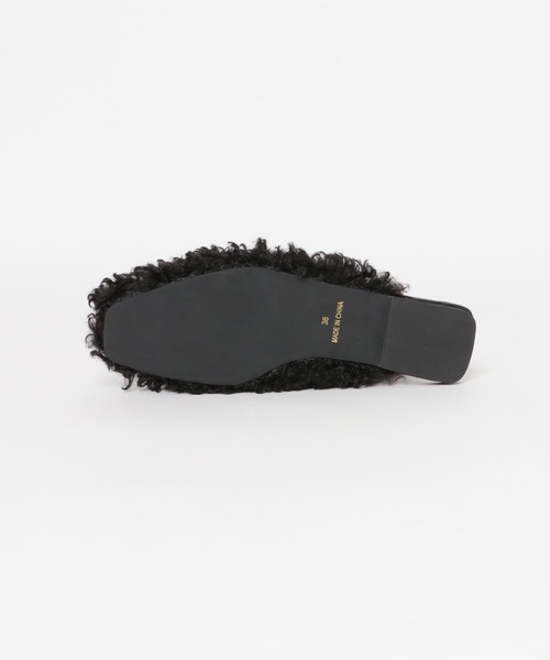 KBF（ケイビーエフ）の「フェイクファーサンダル（サンダル・レディース・ブラック/ピンク/ベージュ・38/36/37）」の13枚目の写真