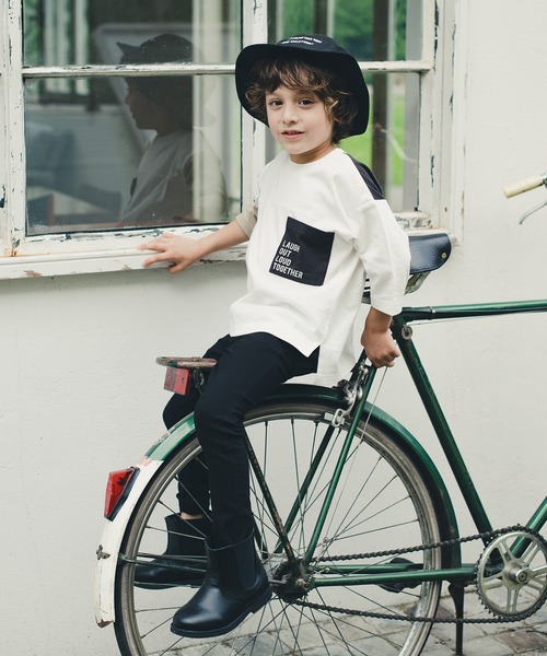 BRANSHES（ブランシェス）の「サイドゴアブーツ（ブーツ・キッズ・ブラック・15cm/16cm/17cm/18cm/19cm）」の5枚目の写真