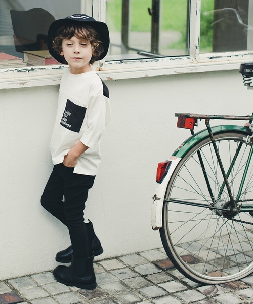 BRANSHES（ブランシェス）の「サイドゴアブーツ（ブーツ・キッズ・ブラック・15cm/16cm/17cm/18cm/19cm）」の2枚目の写真