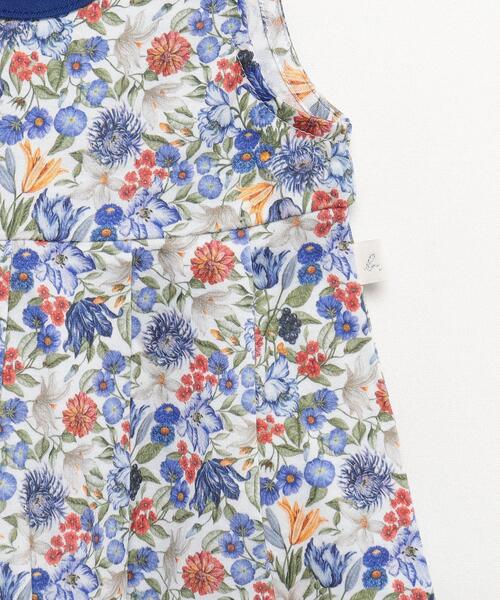 agnes b.（アニエスベー）の「JGZ9 E ROBE キッズ リバティプリントワンピース（ワンピース・キッズ・ブルー系その他・8YEAR/6YEAR/4YEAR/12YEAR/10YEAR）」の4枚目の写真