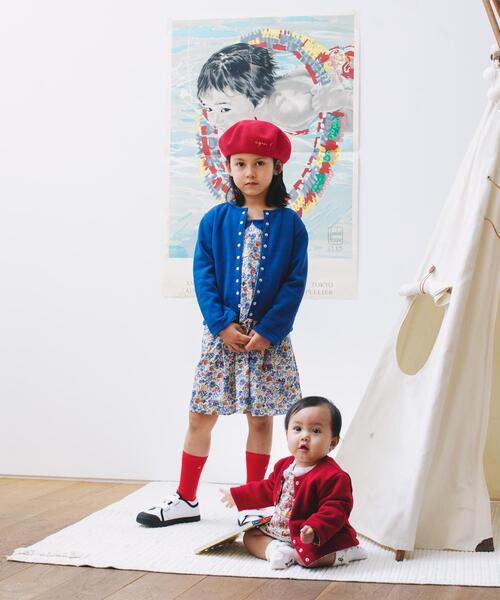 agnes b.（アニエスベー）の「JGZ9 E ROBE キッズ リバティプリントワンピース（ワンピース・キッズ・ブルー系その他・8YEAR/6YEAR/4YEAR/12YEAR/10YEAR）」の5枚目の写真