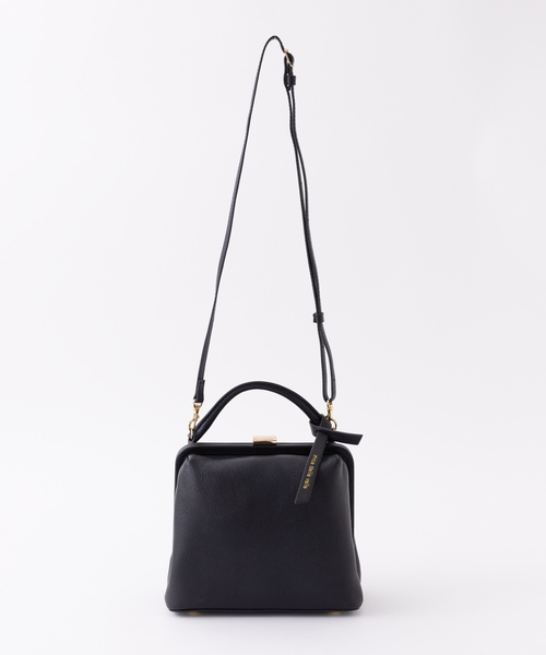 Rouge vif(ルージュヴィフ)の「【mica della valle】Cubetto 2WAYショルダーバッグ(ショルダーバッグ・レディース・キャメル/ダークネイビー・フリー)」の6枚目の写真