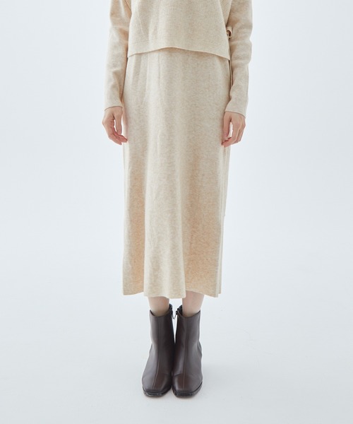 Fabulous Angela（ファビュラスアンジェラ）の「ドロップショルダーベスト付ワンピース（ワンピース・レディース・モカ/ネイビー/ベージュ・FREE）」の7枚目の写真