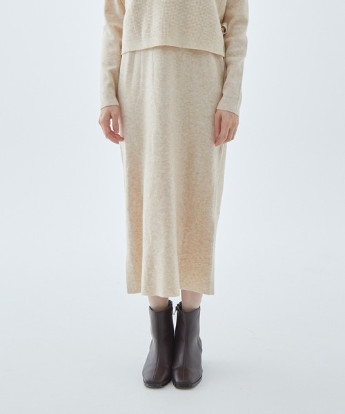 Fabulous Angela（ファビュラスアンジェラ）の「ドロップショルダーベスト付ワンピース（ワンピース・レディース・モカ/ネイビー/ベージュ・FREE）」の8枚目の写真