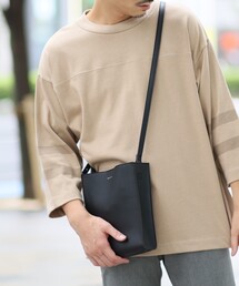 THE SHOP TK  | 1枚合皮風BOXショルダー(ショルダーバッグ)