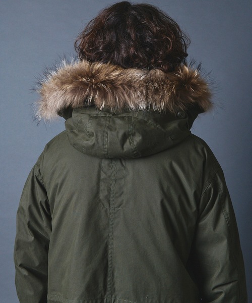 Magine（マージン）の「CTN/NY M-65 FIELD MODS COAT コットン/ナイロン M-65モッズコート（モッズコート・メンズ・ブラック/オリーブ・44/46/48）」の20枚目の写真