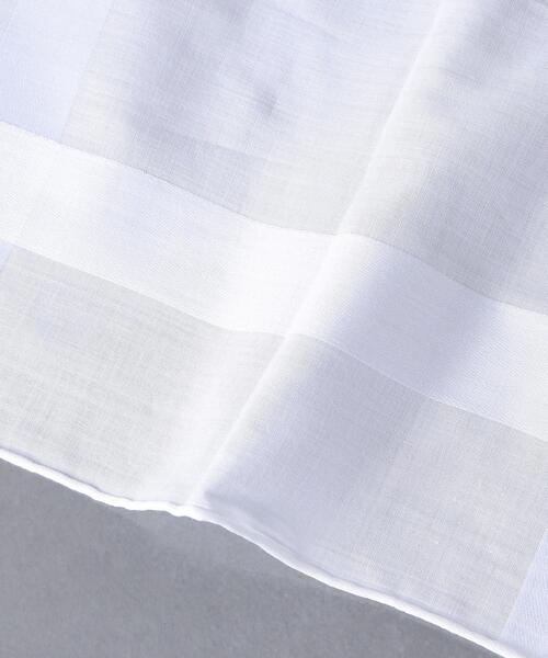 UNITED ARROWS（ユナイテッドアローズ）の「＜SIMONNOT GODARD(シモノ・ゴダール)＞コットン ポケットチーフ（ポケットチーフ・メンズ・ホワイト・FREE）」の3枚目の写真