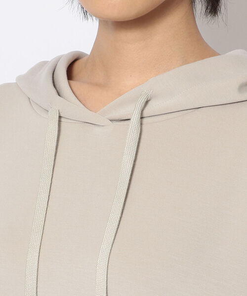 DROIT BELLO（ドロイトベロ）の「DROIT BELLO（ドロイトベロ）ライトダンボールノースリフーディ（パーカー・レディース・ライトグレー/ブラック/グレー・FREE）」の22枚目の写真