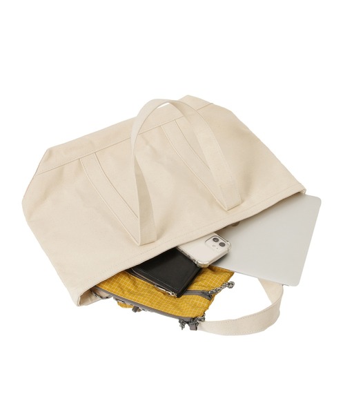 Cricket（クリケット）の「[クリケット] Cricket アルバートンダック生地 トートバッグ ミディアム 日本製（トートバッグ・メンズ・ホワイト・FREE）」の5枚目の写真