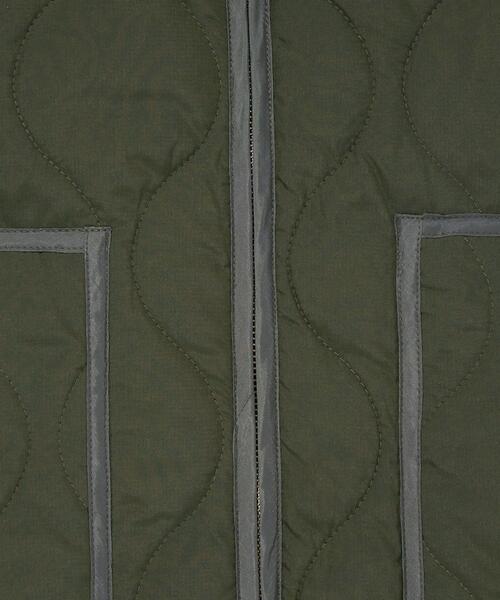 green label relaxing（グリーンレーベルリラクシング）の「【WEB限定】＜GLR/ -or（ジーエルアール オア）＞キルティング ベスト -ユニセックス-（ベスト・メンズ・ブラック/オリーブ・L/M/S）」の9枚目の写真