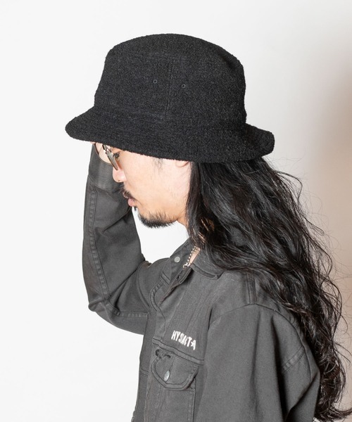 CA4LA（カシラ）の「FTG BUCKET（ハット・メンズ・ライトグレー/ブラウン/ブラック・ONESIZE）」の9枚目の写真