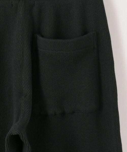 Steven Alan（スティーブンアラン）の「＜THE HINOKI＞COTTON RIB PANTS/パンツ（その他パンツ・レディース・ブラック/オフホワイト/レッド・0）」の6枚目の写真
