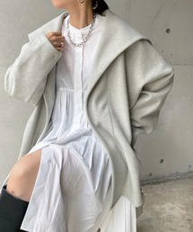セーラー襟ショートコート