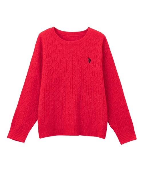 セール】RANAN/solleim別注【U.S.POLO ASSN.】 ワンポイントケーブル