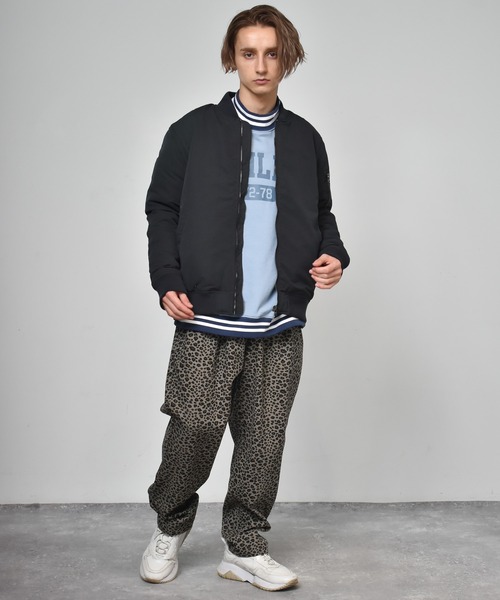 Starting Over（スターティングオーバー）の「ポリピーチ ルーズMA-1（MA-1・メンズ・ライトグリーン/カーキ/サックスブルー/グレー/ブラック/ピンク・L/M/XL）」の15枚目の写真