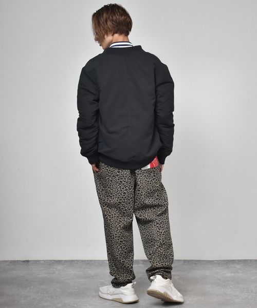 Starting Over（スターティングオーバー）の「ポリピーチ ルーズMA-1（MA-1・メンズ・ライトグリーン/カーキ/サックスブルー/グレー/ブラック/ピンク・L/M/XL）」の16枚目の写真