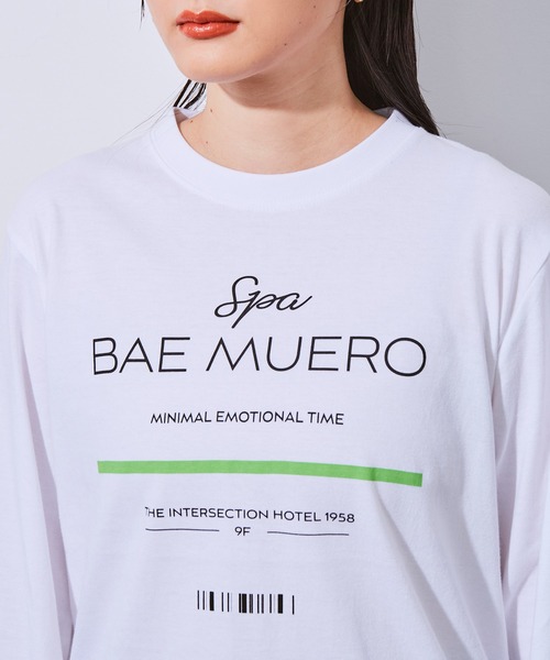 ADAM ET ROPE'（アダムエロペ）の「【ARTEMIO directed by SKIN】ロゴロンT（Tシャツ/カットソー・レディース・ホワイト/ホワイト系その他2・FREE）」の10枚目の写真