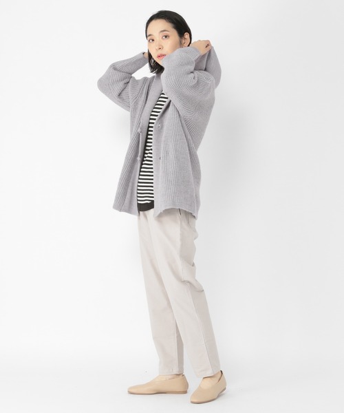 studio CLIP（スタディオクリップ）の「ストレッチドビースリムパンツ[プラスサイズあり]（その他パンツ・レディース・ライトグレー/モカ/カーキ/ブラック・MEDIUM/X-LARGE/XXX-LARGE/SMALL/XX-LARGE/LARGE）」の15枚目の写真