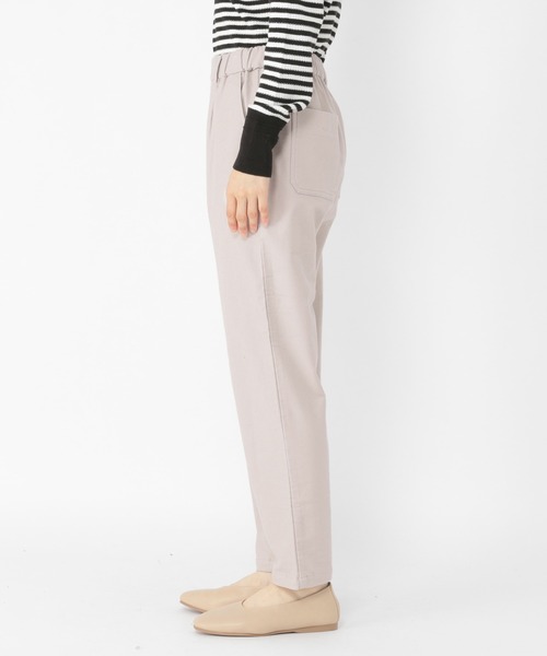 studio CLIP（スタディオクリップ）の「ストレッチドビースリムパンツ[プラスサイズあり]（その他パンツ・レディース・ライトグレー/モカ/カーキ/ブラック・MEDIUM/X-LARGE/XXX-LARGE/SMALL/XX-LARGE/LARGE）」の9枚目の写真