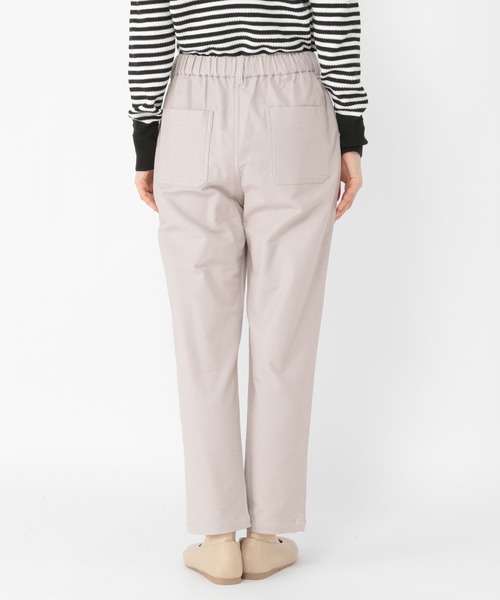 studio CLIP（スタディオクリップ）の「ストレッチドビースリムパンツ[プラスサイズあり]（その他パンツ・レディース・ライトグレー/モカ/カーキ/ブラック・MEDIUM/X-LARGE/XXX-LARGE/SMALL/XX-LARGE/LARGE）」の13枚目の写真