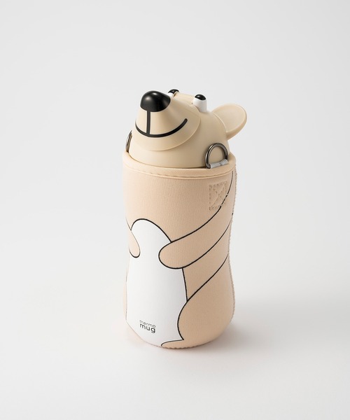 thermo mug(サーモ マグ)の「thermo mug ANIMAL BOTTLE BEAR / サーモマグ アニマル ボトルベアー(グラス/マグカップ/タンブラー・メンズ・ライトブルー/ピンク/ライトパープル/アイボリー・FREE)」の2枚目の写真