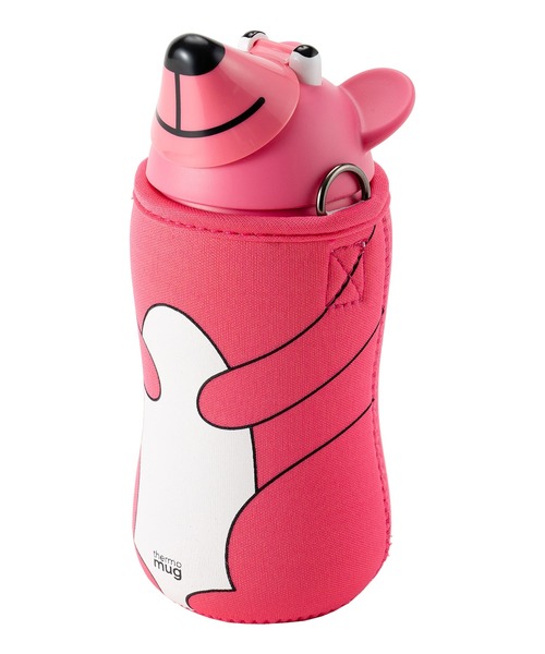 thermo mug(サーモ マグ)の「thermo mug ANIMAL BOTTLE BEAR / サーモマグ アニマル ボトルベアー(グラス/マグカップ/タンブラー・メンズ・ライトブルー/ピンク/ライトパープル/アイボリー・FREE)」の5枚目の写真