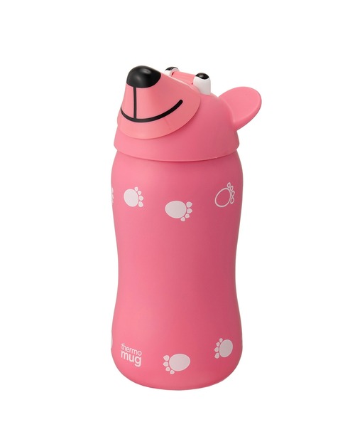 thermo mug(サーモ マグ)の「thermo mug ANIMAL BOTTLE BEAR / サーモマグ アニマル ボトルベアー(グラス/マグカップ/タンブラー・メンズ・ライトブルー/ピンク/ライトパープル/アイボリー・FREE)」の6枚目の写真